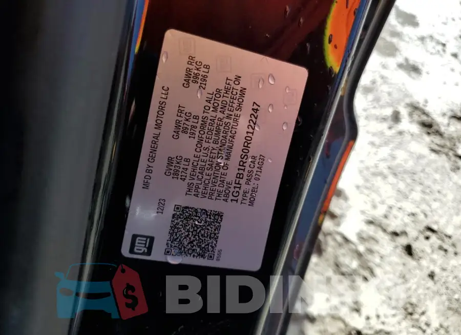 1G1FB1RS0R0122247 Photo# 12