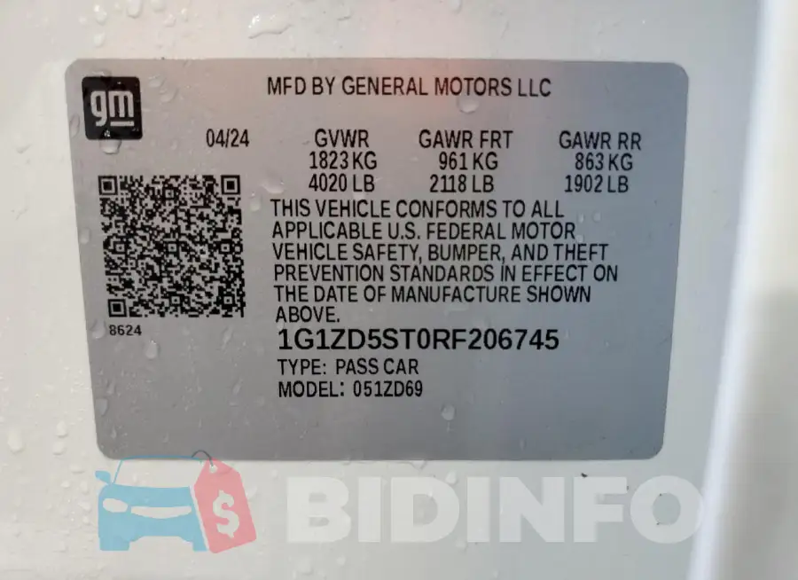 1G1ZD5ST0RF206745 Photo# 13