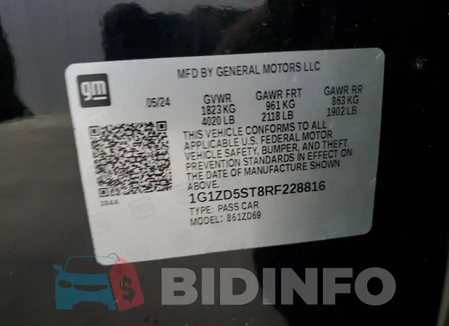 1G1ZD5ST8RF228816 Photo# 12