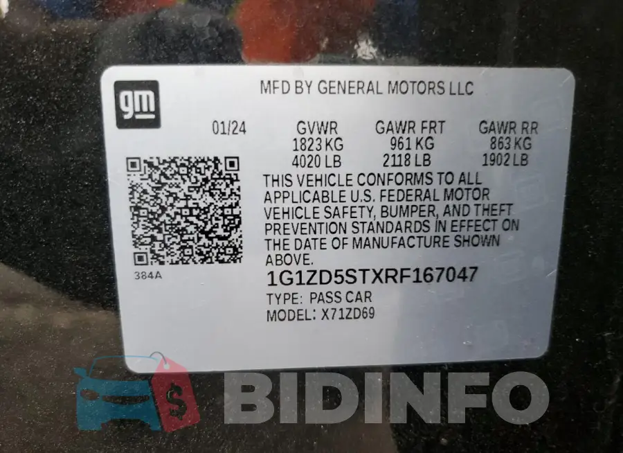 1G1ZD5STXRF167047 Photo# 12