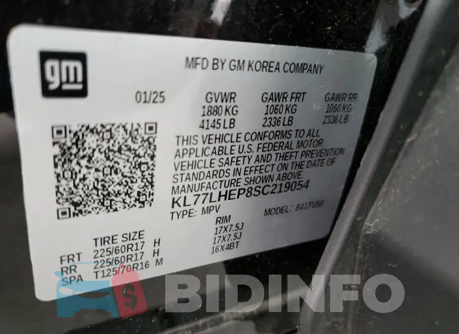 KL77LHEP8SC219054 Photo# 14