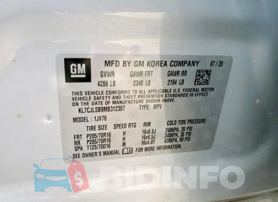 KL7CJLSB9MB312397 Photo# 14