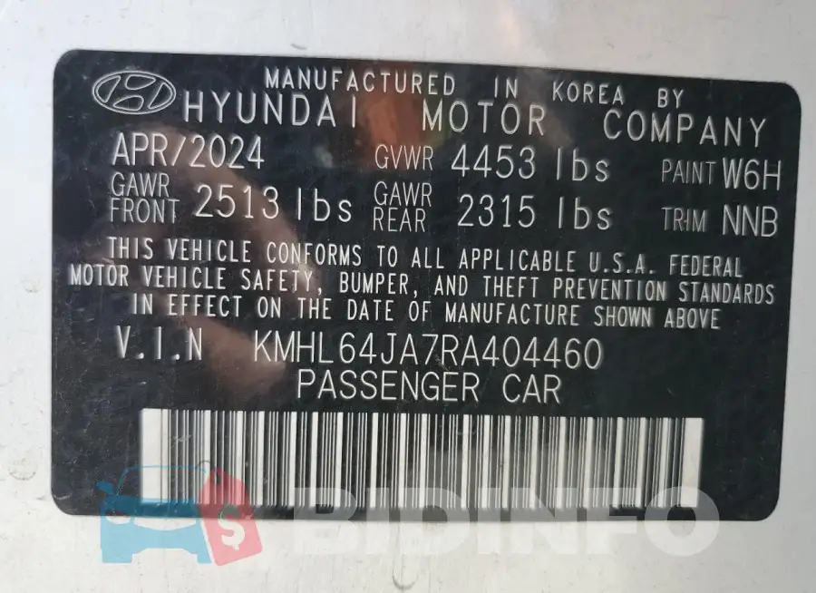 KMHL64JA7RA404460 Photo# 13
