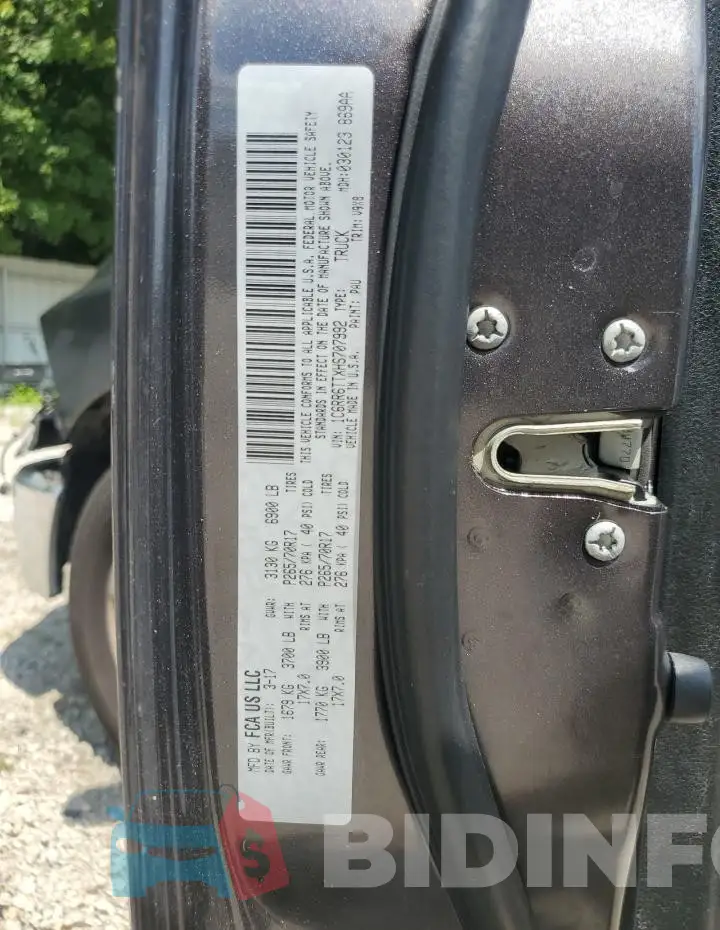 1C6RR6TTXHS707992 Photo# 12