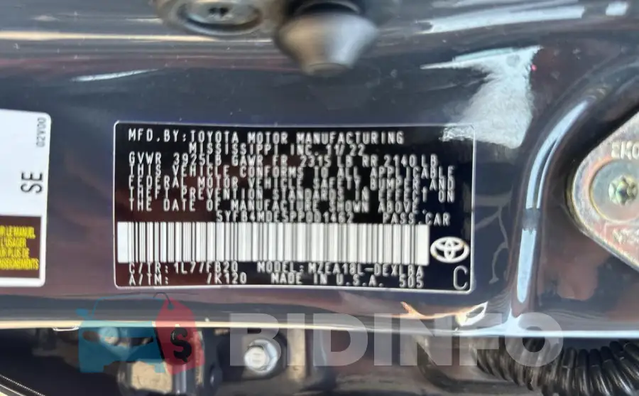 5YFB4MDE5PP001462 Photo# 10
