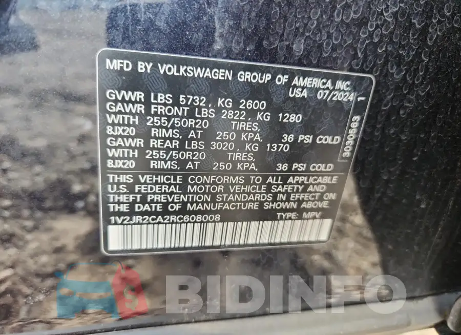 1V2JR2CA2RC608008 Photo# 12