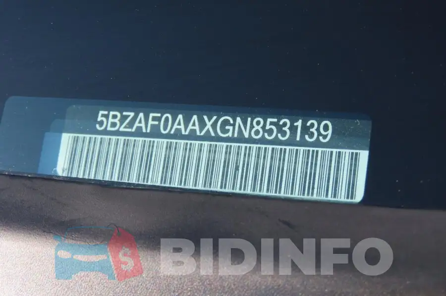 5BZAF0AAXGN853139 Photo# 10
