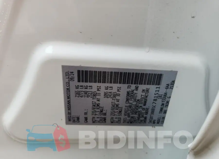 5N1BT3BB8SC781511 Photo# 14