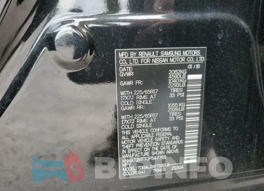 KNMAT2MT7JP547769 Photo# 13