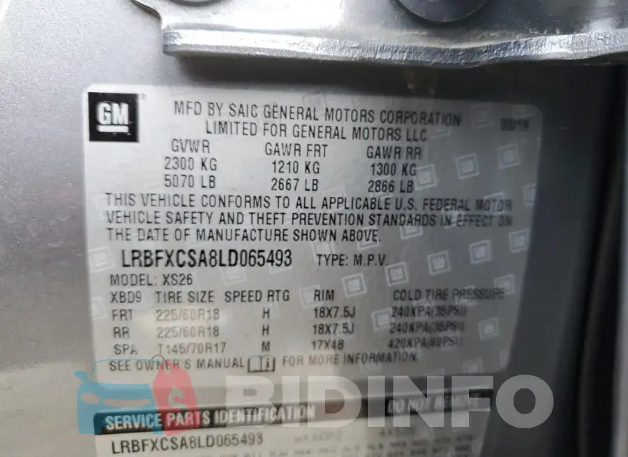 LRBFXCSA8LD065493 Photo# 12