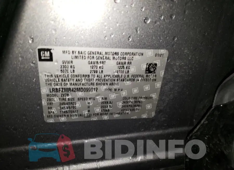 LRBFZMR42MD099012 Photo# 13