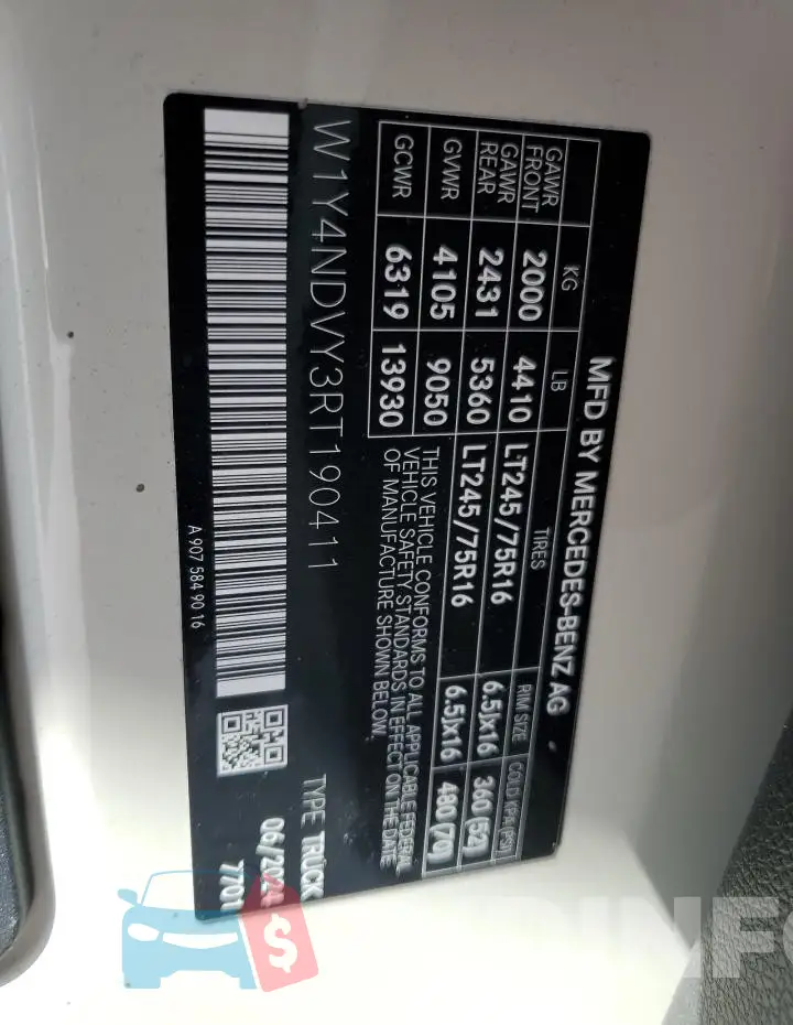 W1Y4NDVY3RT190411 Photo# 14