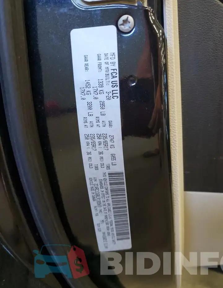 2C4RC1DG8LR195903 Photo# 13