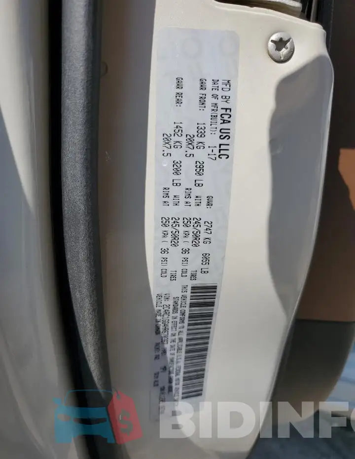 2C4RC1GG4HR670367 Photo# 13