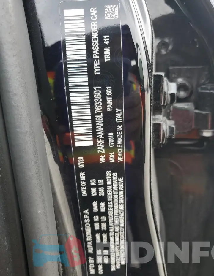 ZARFAMAN8L7633601 Photo# 12