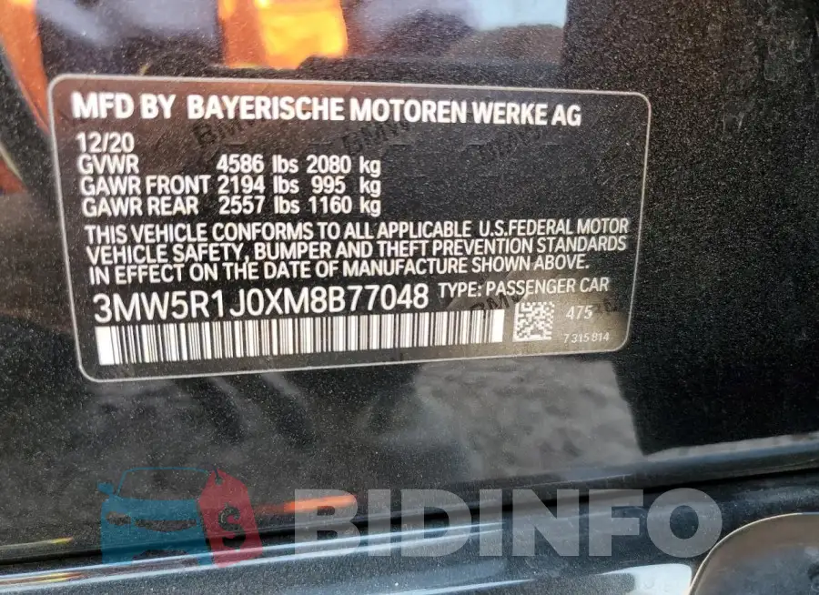 3MW5R1J0XM8B77048 Photo# 12