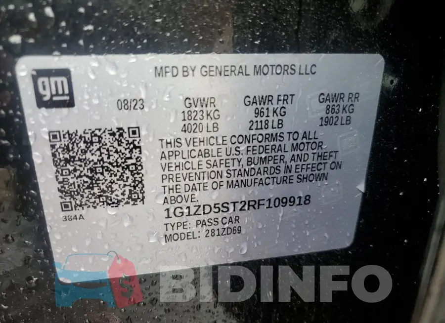 1G1ZD5ST2RF109918 Photo# 12