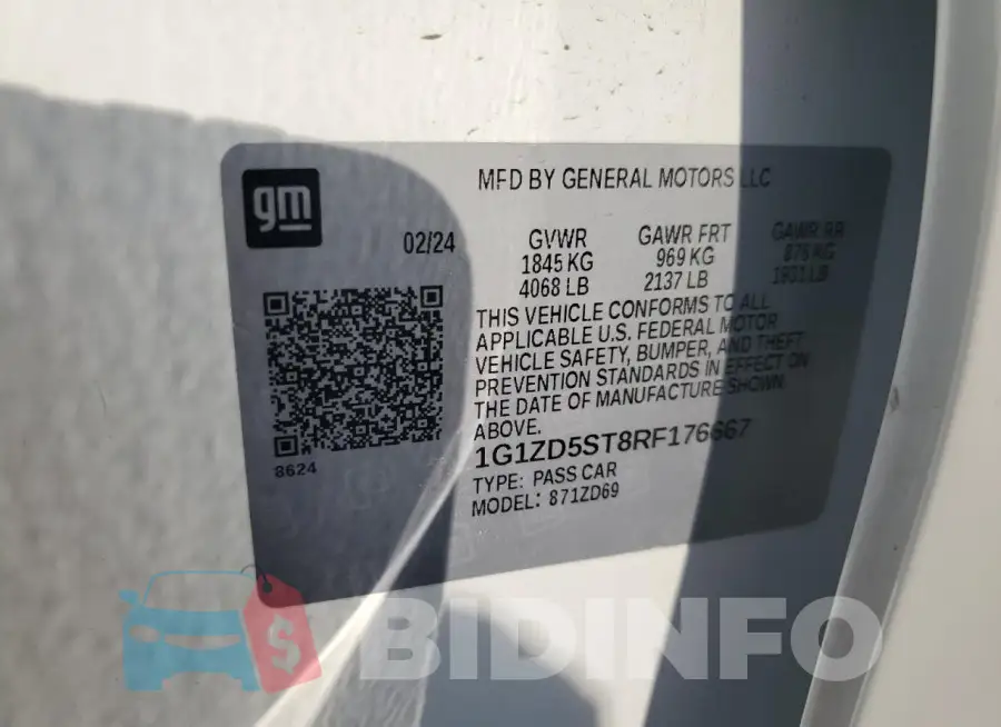 1G1ZD5ST8RF176667 Photo# 12