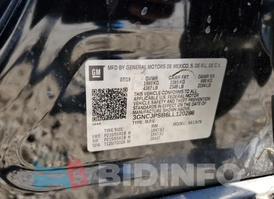 3GNCJPSB6LL120286 Photo# 13