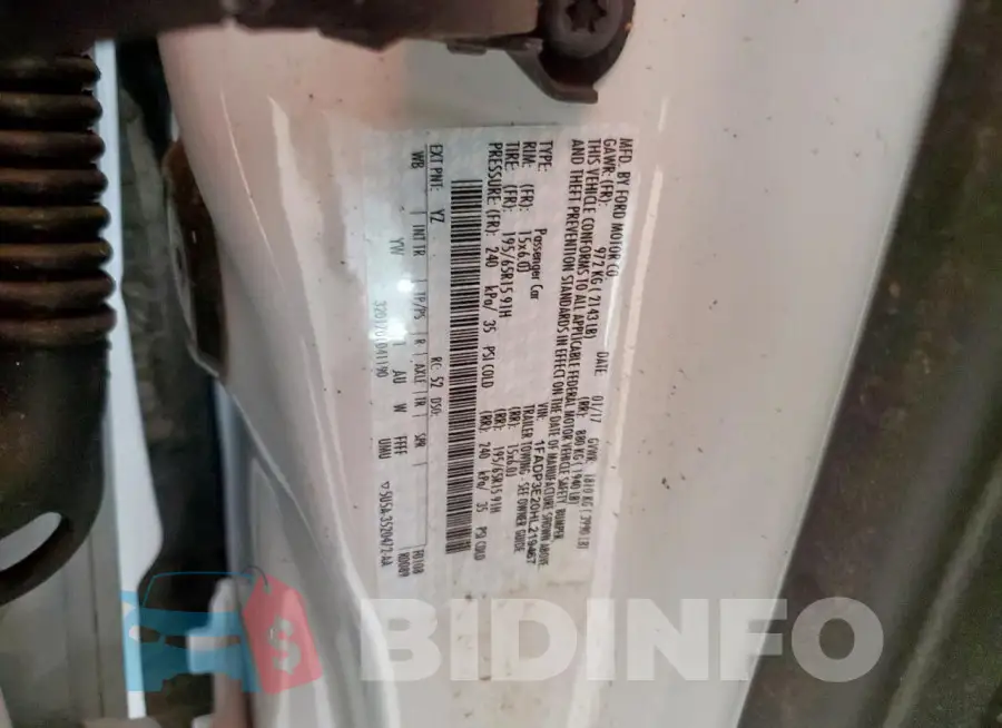 1FADP3E20HL219467 Photo# 12