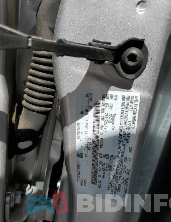 1FADP3FE6HL275065 Photo# 13