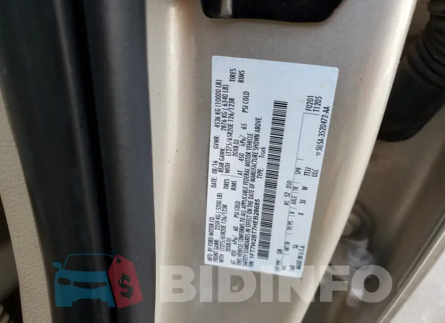 1FT7W2BT7HEB28685 Photo# 12