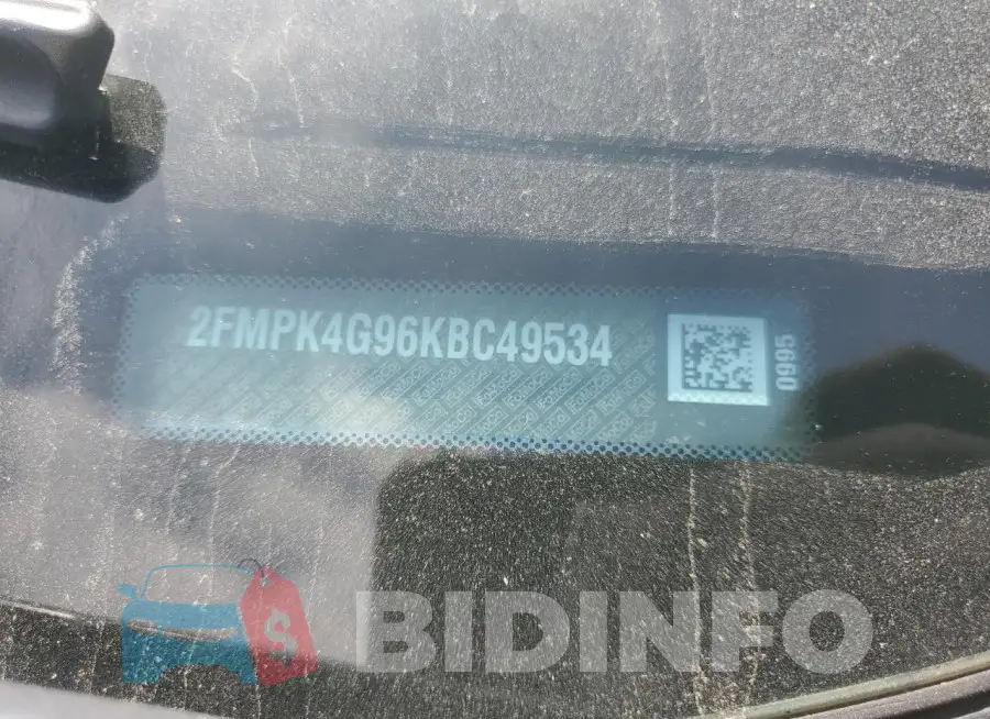 2FMPK4G96KBC49534 Photo# 13