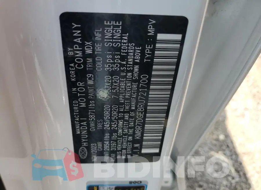 KM8R7DGE8RU721700 Photo# 13