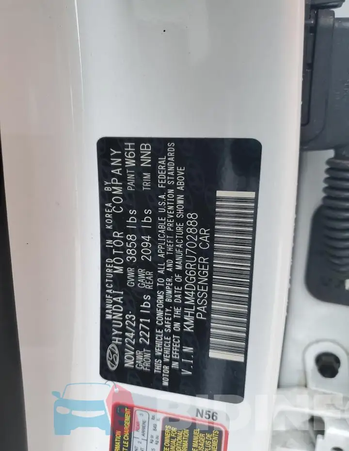 KMHLM4DG6RU702888 Photo# 12