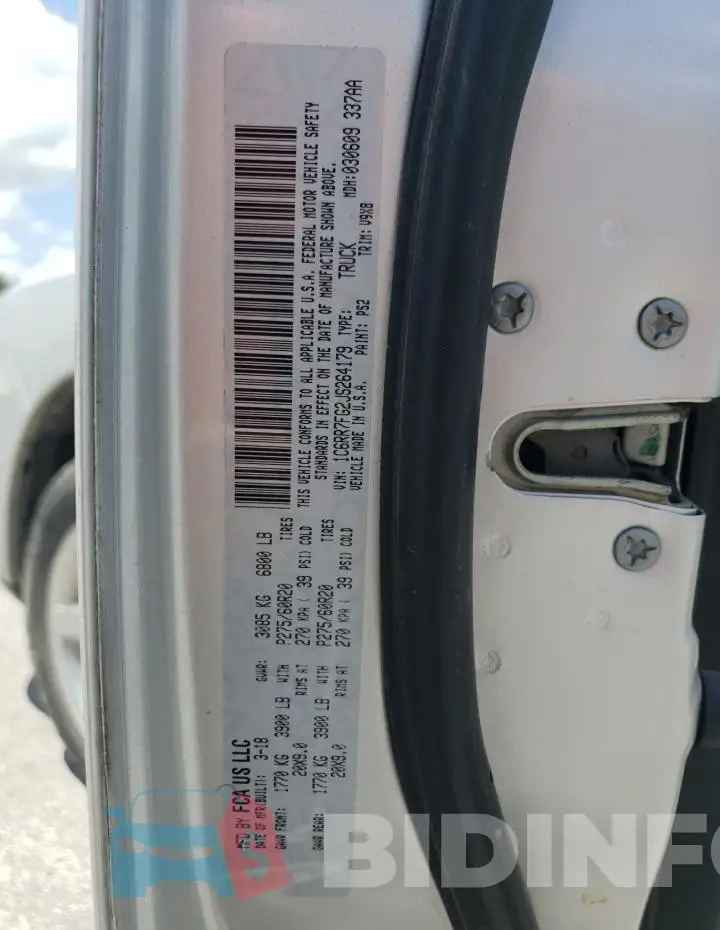 1C6RR7FG2JS264179 Photo# 12