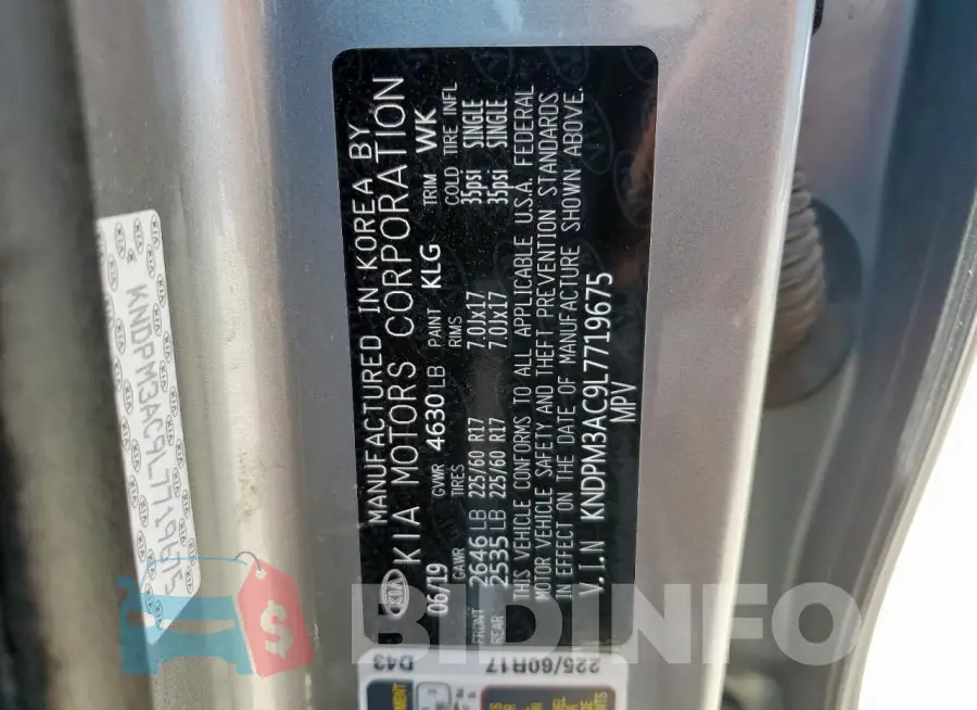 KNDPM3AC9L7719675 Photo# 13