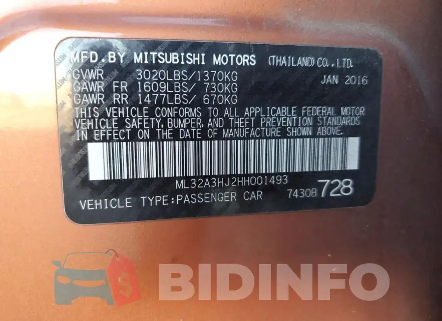 ML32A3HJ2HH001493 Photo# 13