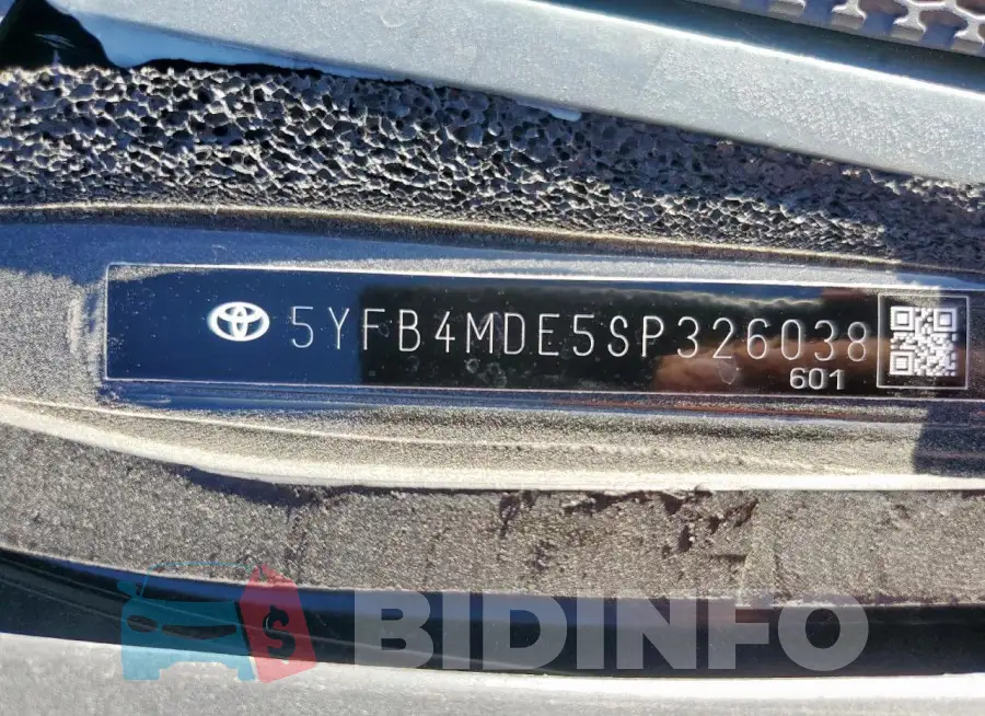 5YFB4MDE5SP326038 Photo# 12