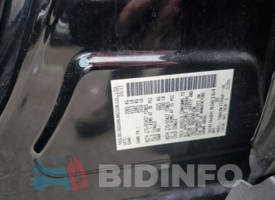 5N1BT3AA8PC806164 Photo# 12
