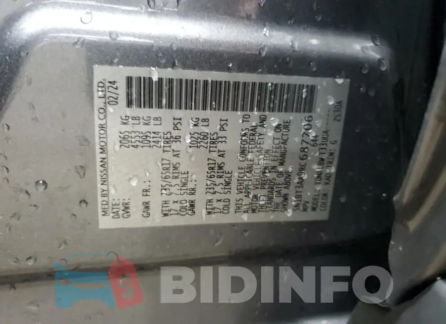 5N1BT3AA9RC687706 Photo# 13