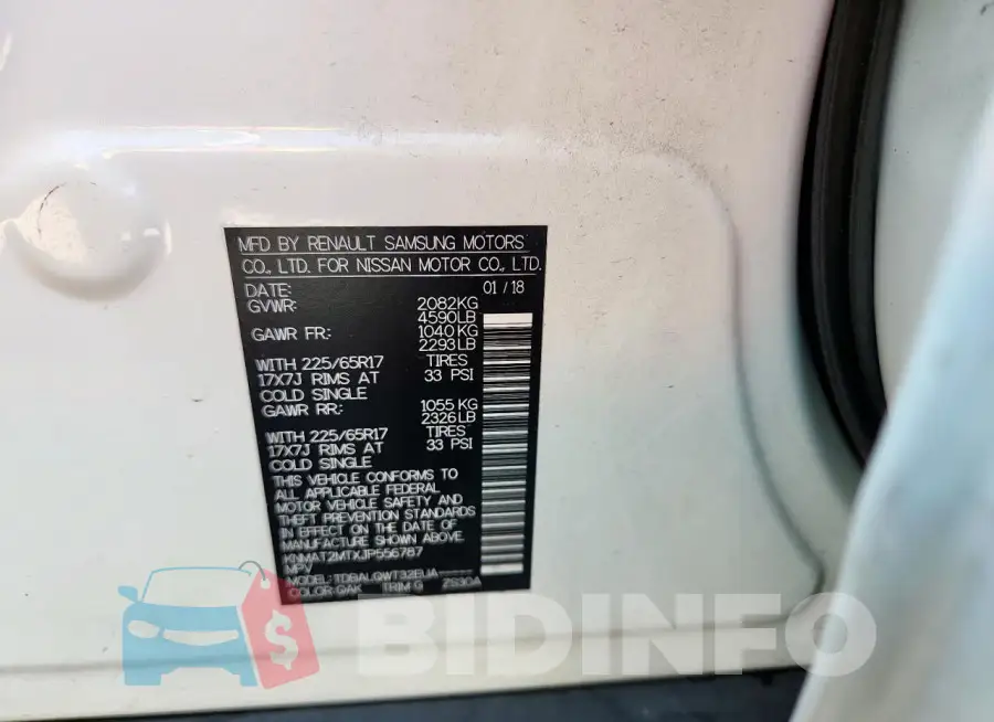 KNMAT2MTXJP556787 Photo# 14