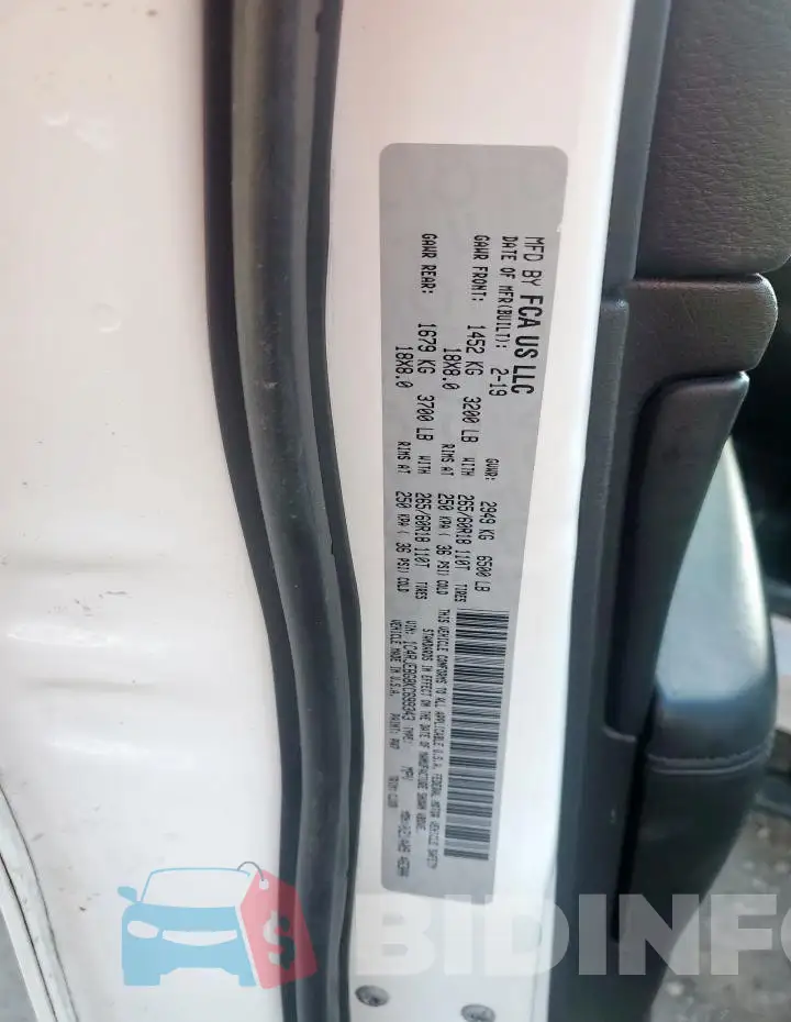 1C4RJEBG8KC699343 Photo# 13
