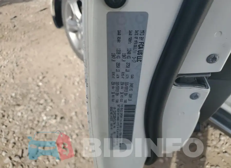 3C4PDCGB5HT612740 Photo# 12