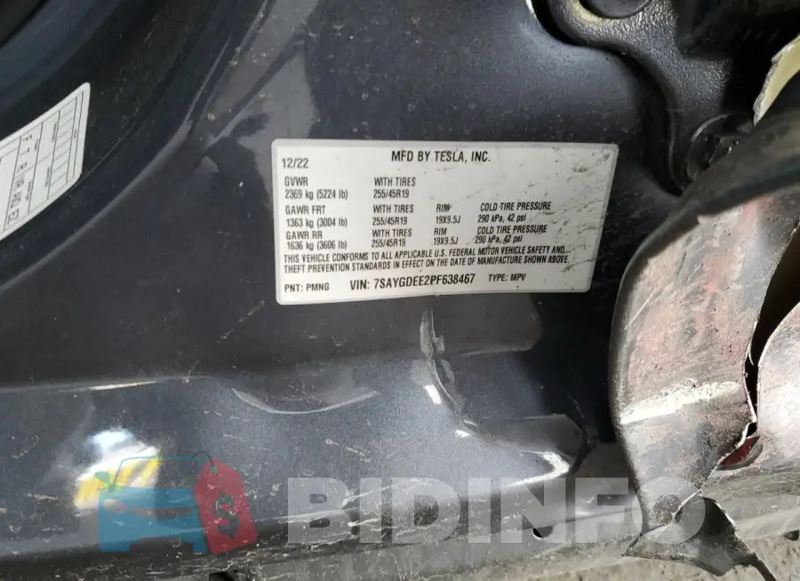 7SAYGDEE2PF638467 Photo# 13