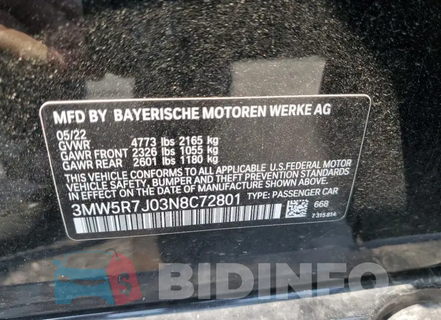 3MW5R7J03N8C72801 Photo# 12
