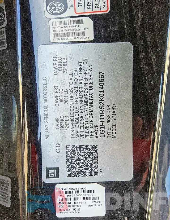 1G1FD1RS2K0140667 Photo# 6