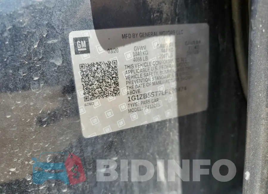 1G1ZB5ST7LF120474 Photo# 12