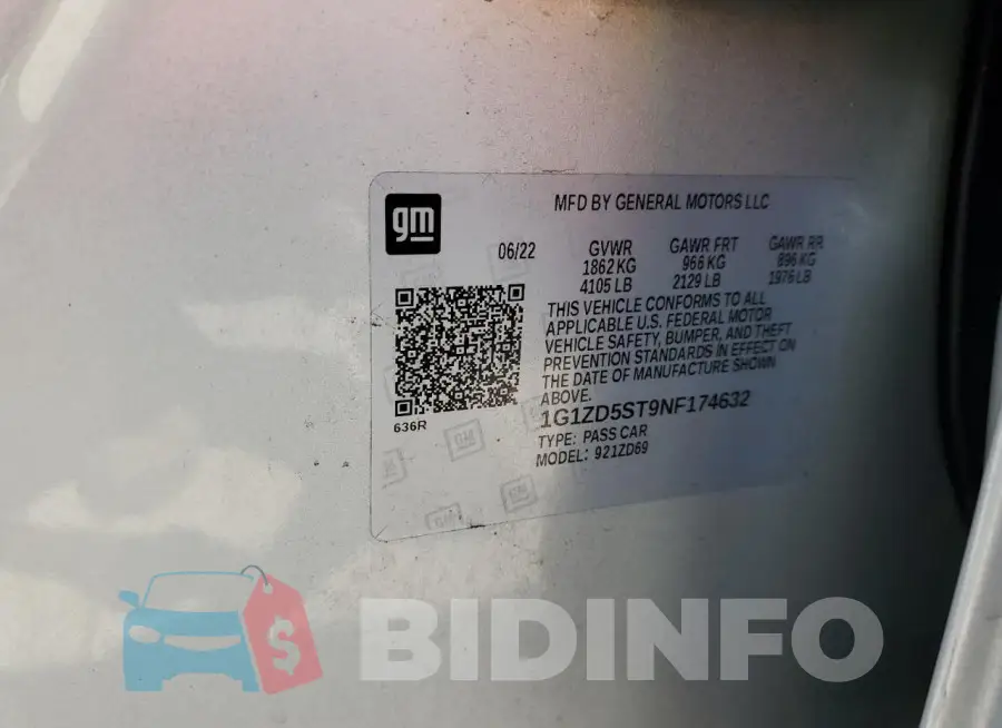 1G1ZD5ST9NF174632 Photo# 12