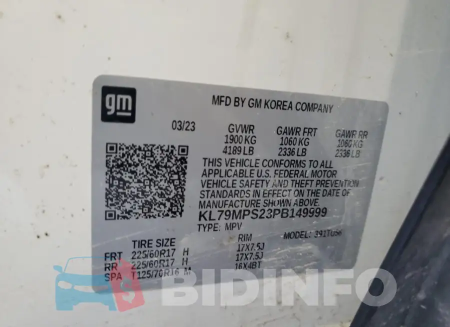 KL79MPS23PB149999 Photo# 13