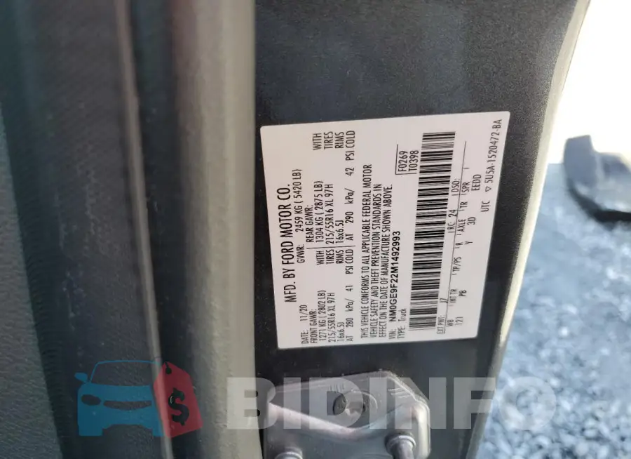 NM0GE9F22M1492993 Photo# 13