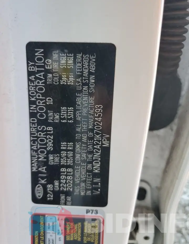KNDJN2A21K7024593 Photo# 13