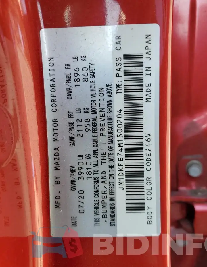 JM1DKFB74M1500204 Photo# 12