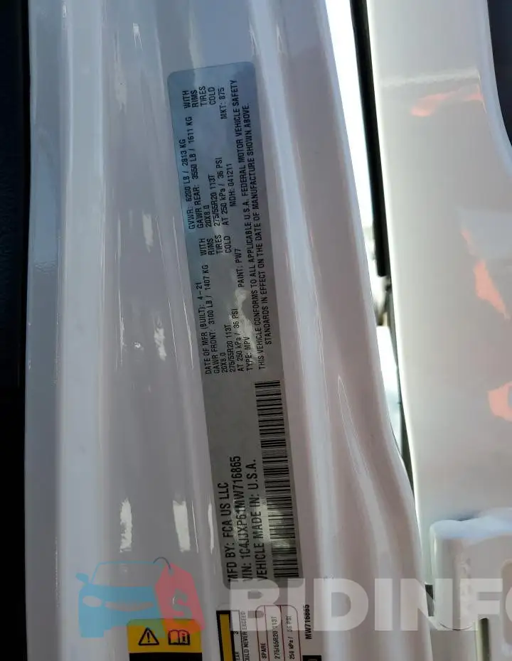 1C4JJXP61MW716865 Photo# 13