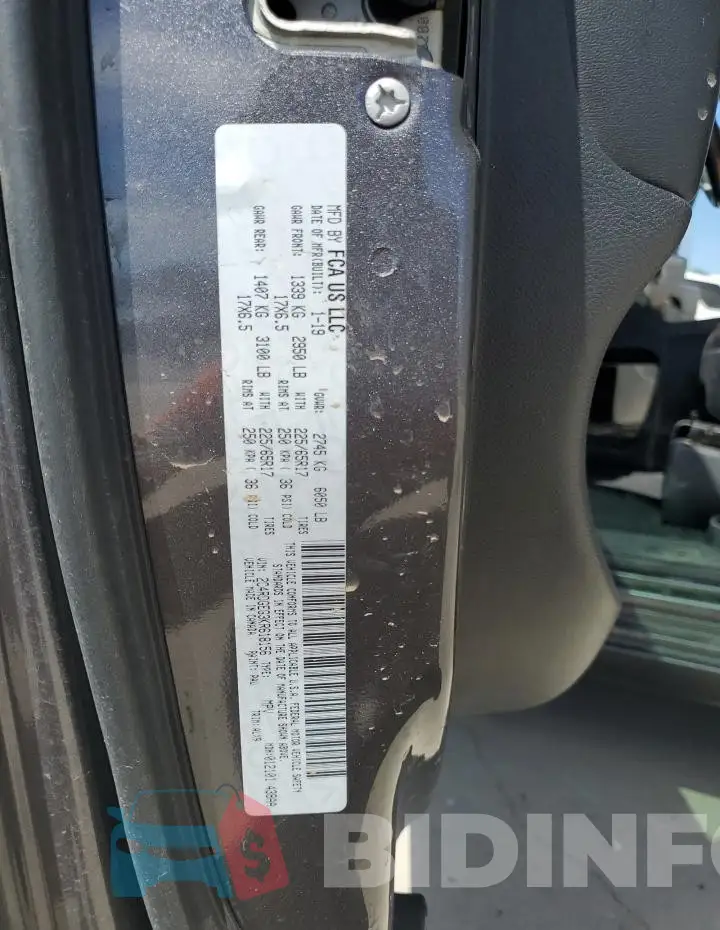 2C4RDGEG3KR618156 Photo# 12