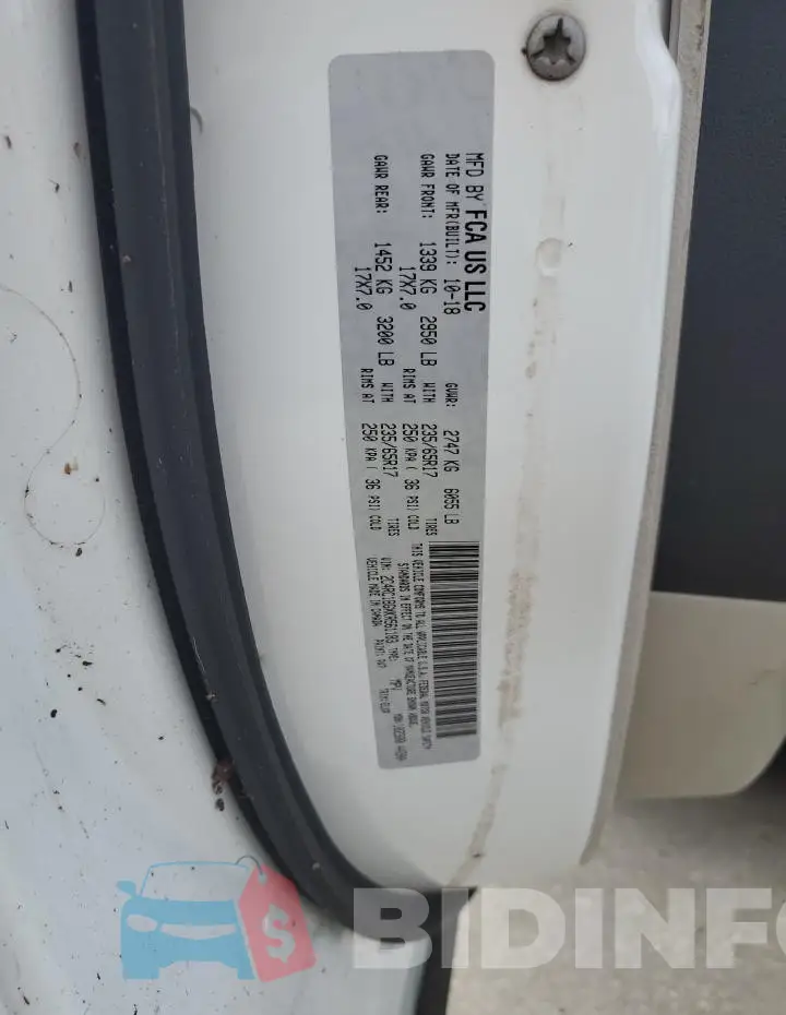 2C4RC1BGXKR561183 Photo# 13